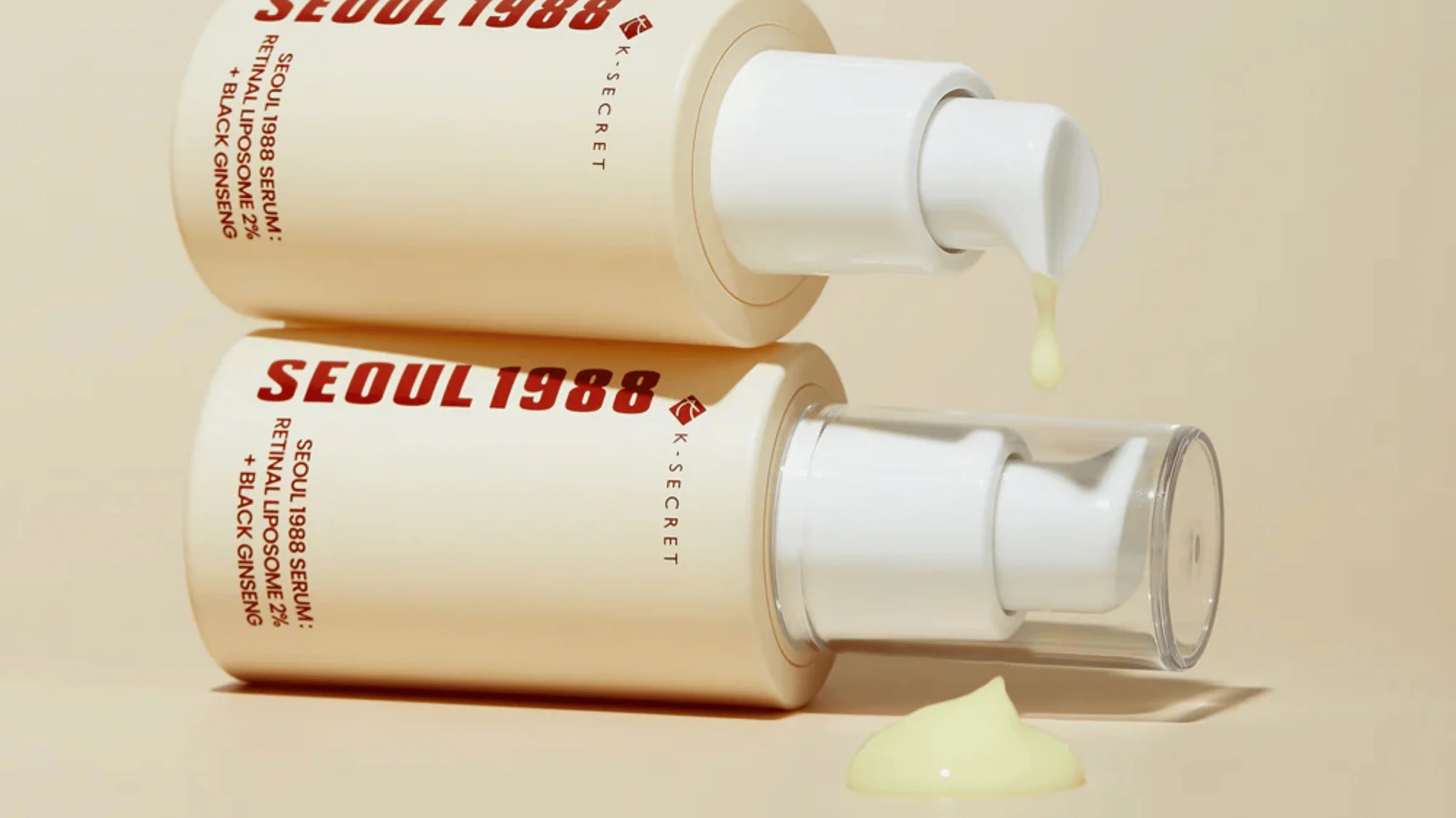 K-SECRET SEOUL 1988 Serum : Retinal Liposome 2% + Black Ginseng